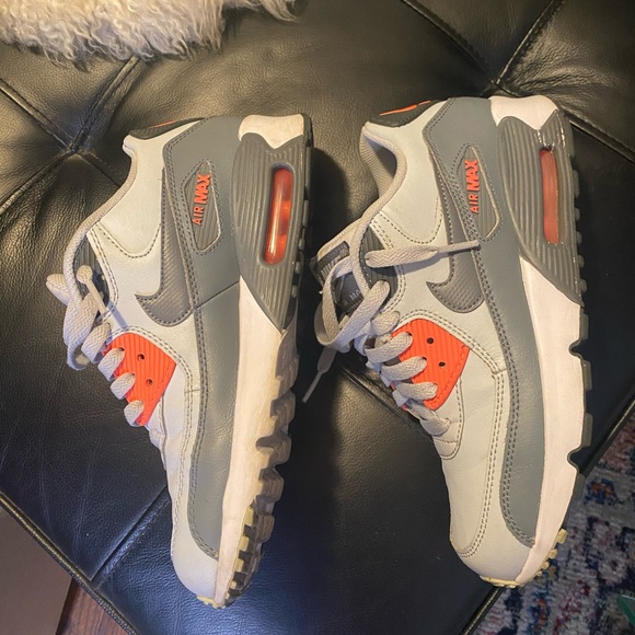 EUC Nike Air Max 90 LTR GS SZ 6/WMNS 7.5 Pure Platinum - Picture 8 of 16